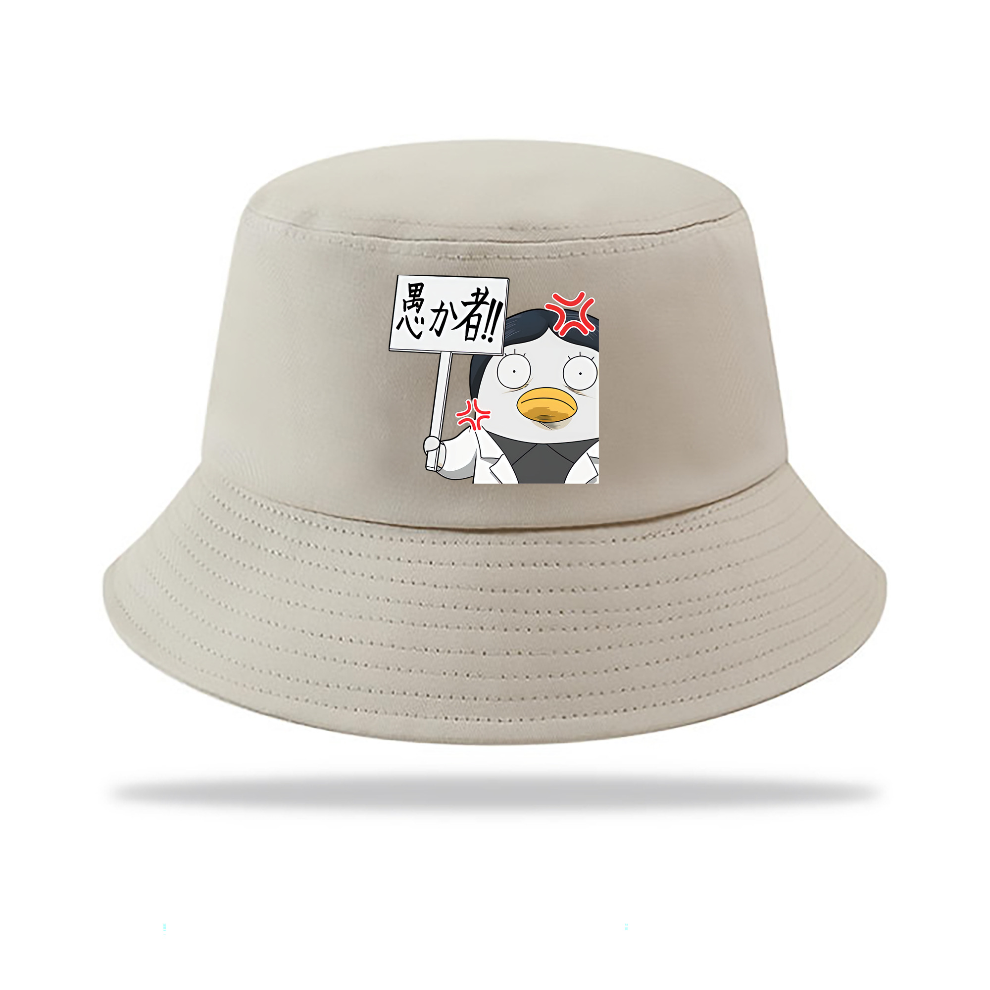 （画像用） ぎんたま 坂田銀時（さかたぎんとき） 神楽 志村新八（しむら しんぱち） GINTAMA Sakata Gintoki Kagura Shimura Shinpachi アウトドア日除けバケットハット